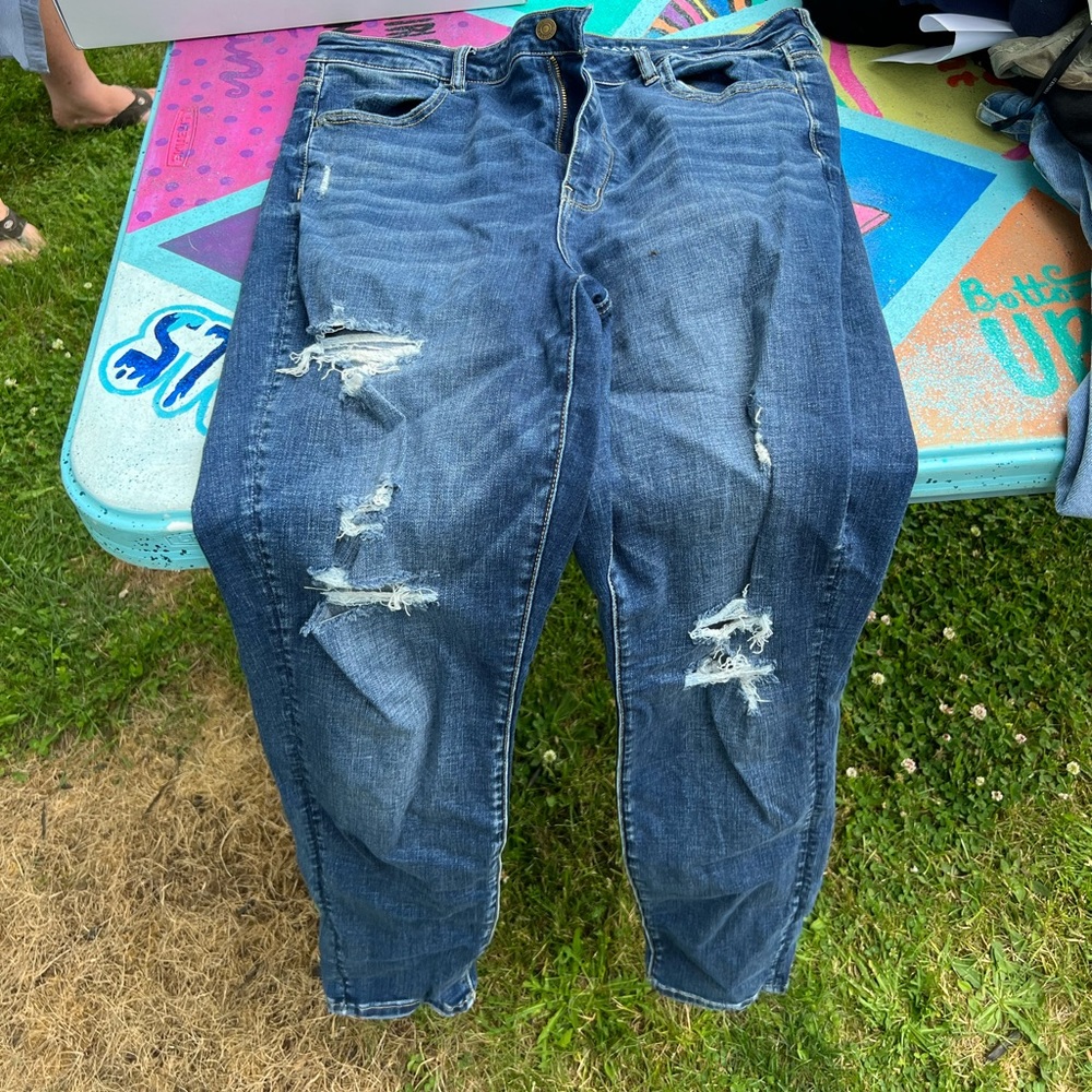 Ripped jeans
